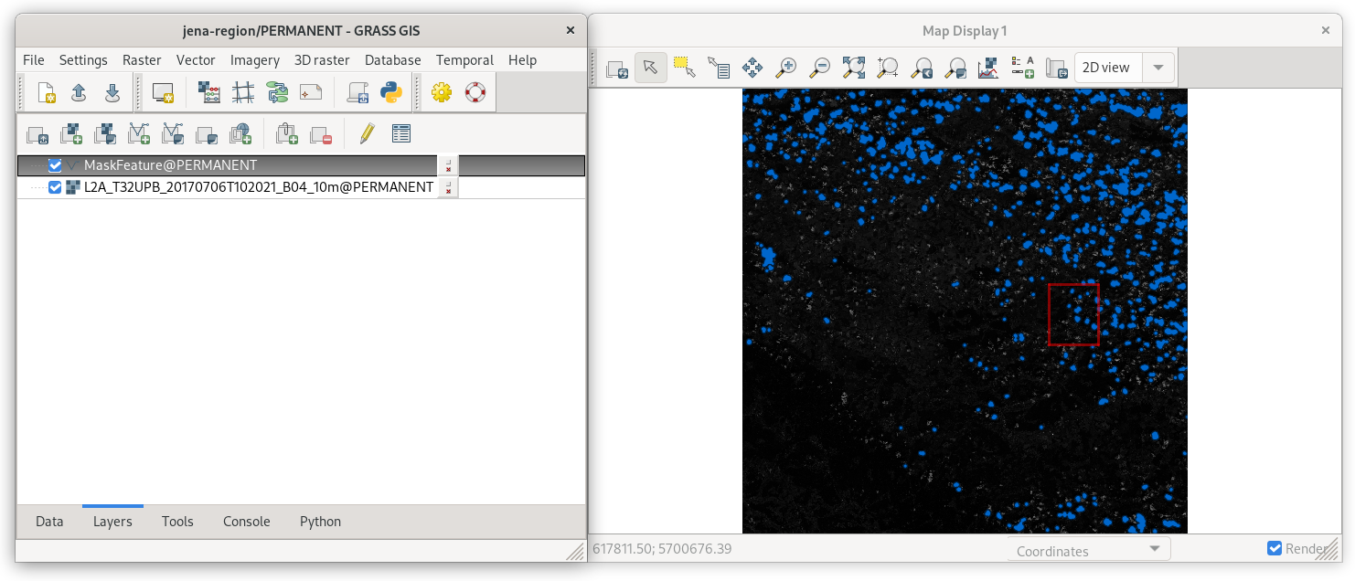 error importing vector file into grass gis